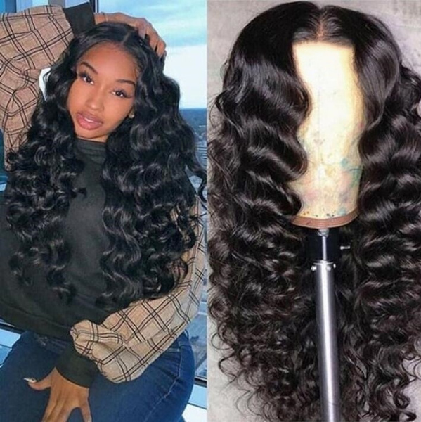 28 INCH Brazilian Wigs Loose Deep Wave Wigs For Women American Wigs One More Remy Wigs