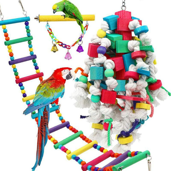 macaw bird toys