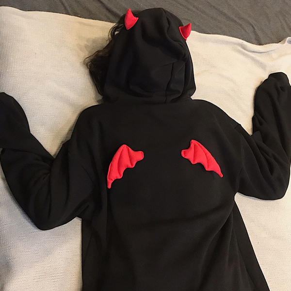 kawaii devil hoodie