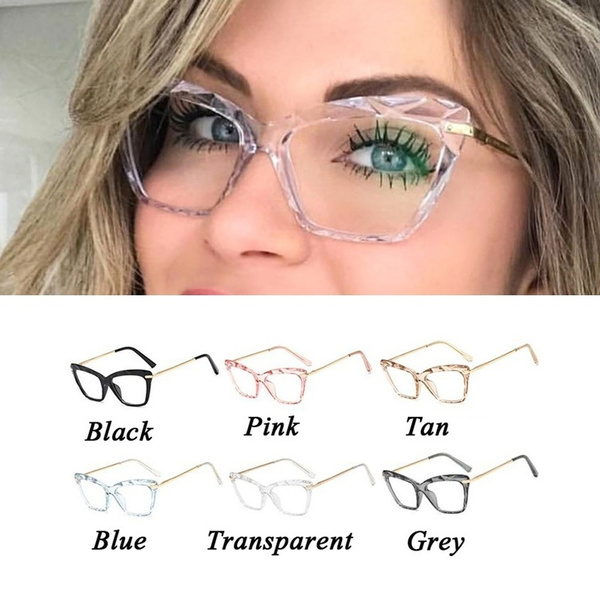 Winni Transparent Fashion Cat Eye Glasses Frame