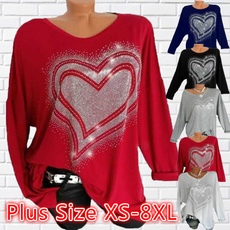 Heart, Blouses & Shirts, Love, long sleeved shirt