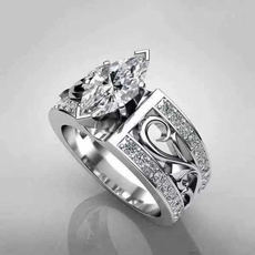 wedding ring, Hollow-out, New Style, Diamond Ring