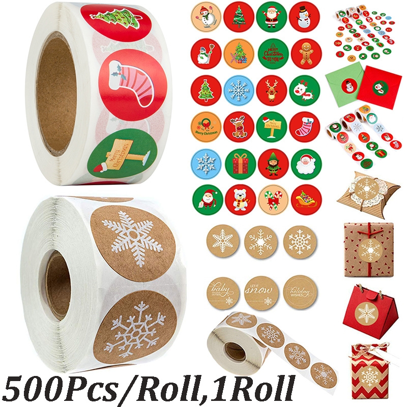3000 Pieces Christmas Stickers Roll 1 Inch Winter Holiday Stickers Round Xmas Label Tag for Envelope Present Boxes Decorative Sealing Multiple Designs 3000 Pieces Christmas Stickers Roll 1 Inch Winter Holiday Stickers Round Xmas Label Tag for Envelope Present Boxes Decorative Sealing Multiple Designs