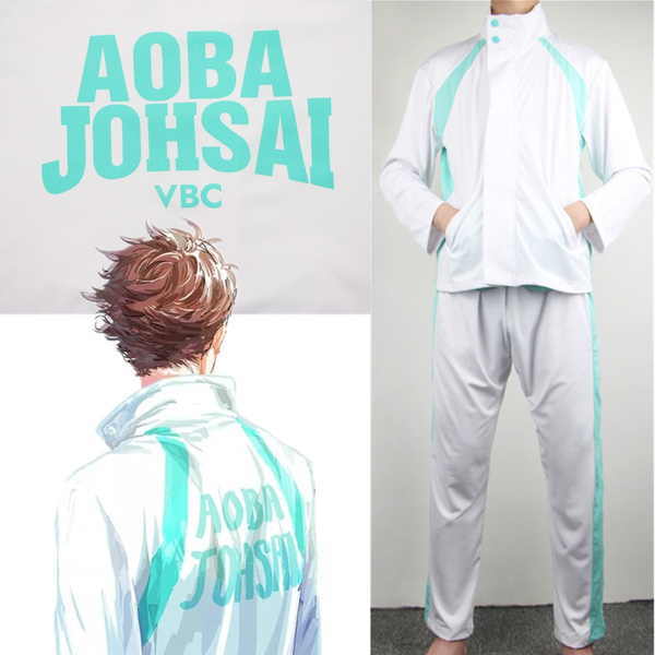 N153 Haikyuu Aoba Johsai Oikawa Tooru NO.1 Uniform Jersey Cosplay Costume Sports