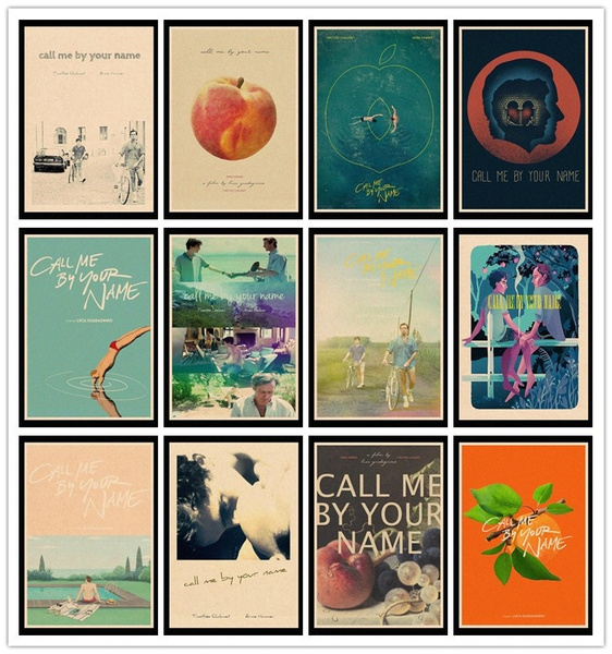 Call Me By Your Name Classic Movie Poster Vintage Poster Wall Stickers For Living Room Home Decoration Wish Call Me By Your Name Classic Movie Poster Vintage Poster Wall Stickers For Living Room Home Decoration Wish