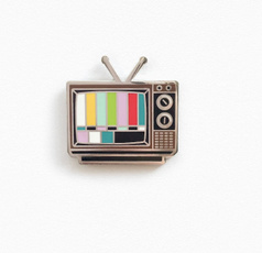 rainbow, Pins, TV, Vintage