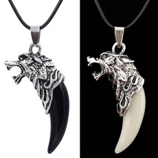 necklaces for men, Jewelry, Tribal, starkwolfnecklace