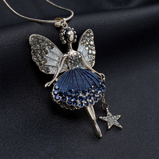 crystal pendant, Fashion, Jewelry, Angel