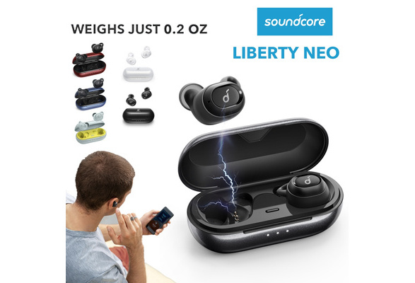 Anker soundcore liberty neo true wireless earbuds pumping bass ipx7 best sale bluetooth 5