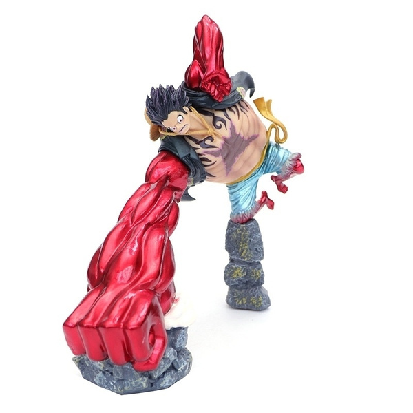 One Piece GK Monkey D Luffy Gear 4 OverSize 50cm Pvc Anime Action Figure  Model