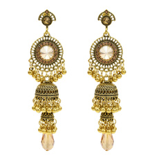woman fashion, Jewelry, vintage earrings, Ethnic Style