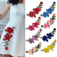 Polyester, Flowers, diypatche, 3dflower