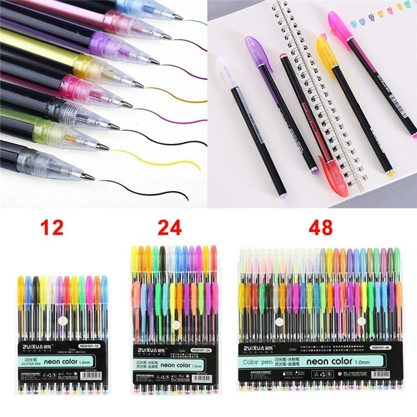Zuixua Color Gel Pen, School Supplies Pens