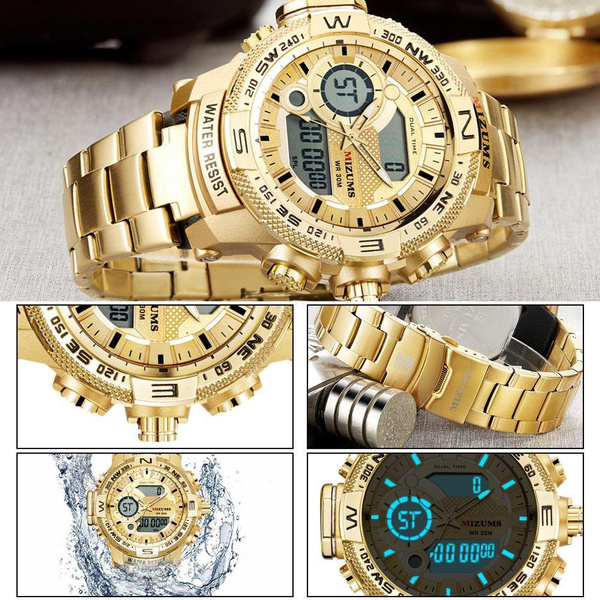 reloj dorado