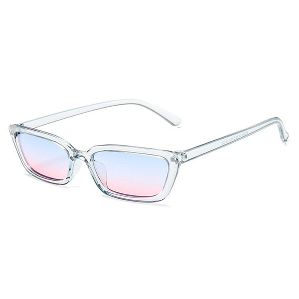 Transparent Eyewear Sunglasses  Square Small Frame Sunglasses