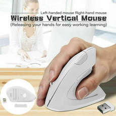 white, Wireless Mouse, verticalmouse, wireless