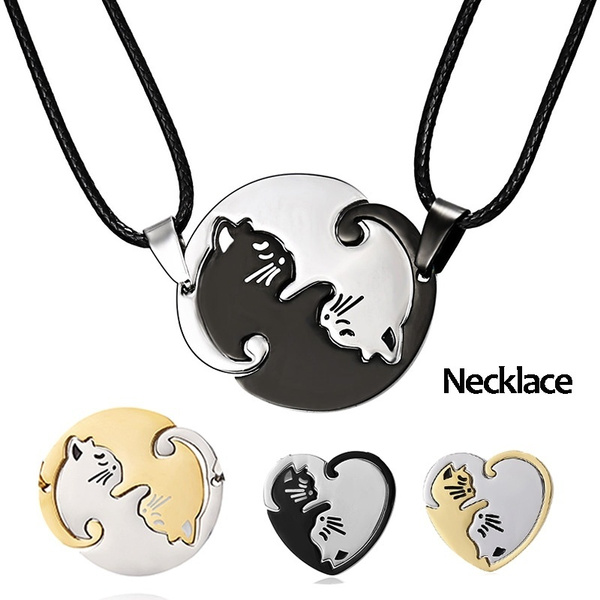 Yin yang bff on sale necklaces