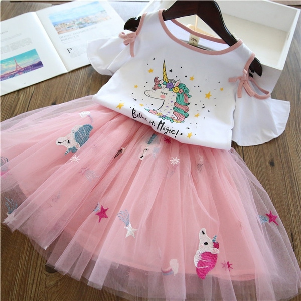 Unicorn birthday outfit on sale 8 year old