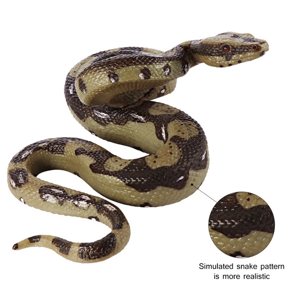 realistic snake plush