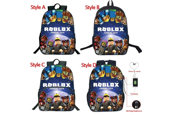 Roblox Backpack 4 Styles School Bag Students Boys Girls School Bag Back To School Backpack Schoolbag Fashion Backpack Wish - senarai harga wishot roblox kids boys children backpack for