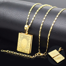 goldplated, Box, Jewelry, Chain