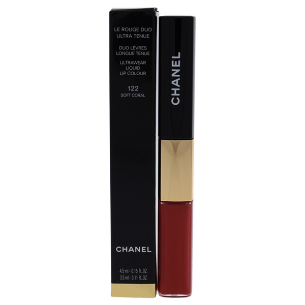 Chanel Le Rouge Duo Ultra Tenue Ultra Wear Liquid Lip Colour - 122 Soft  Coral Lipstick 0.26 oz