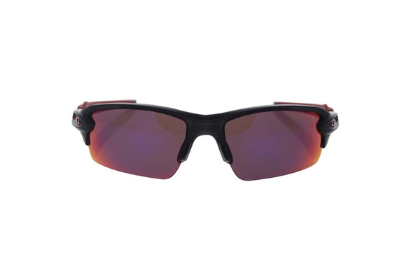 Oakley Flak 2.0 Branco / Vermelho - Fire Iridium