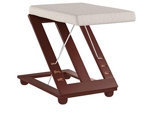 mile, kimball, Adjustable, footstool