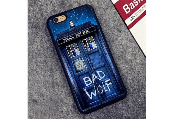 مايوه بحر Tardis Doctor Dr Who Police Box Luxury phone Case for Apple iphone 6 6S Plus 7 plus 8 plus X XR XS max iPhone 11 11 Pro 11 Pro max Samsung galaxy S6 ... coque iphone 11 Doctor Who Tardis Quotes Blue