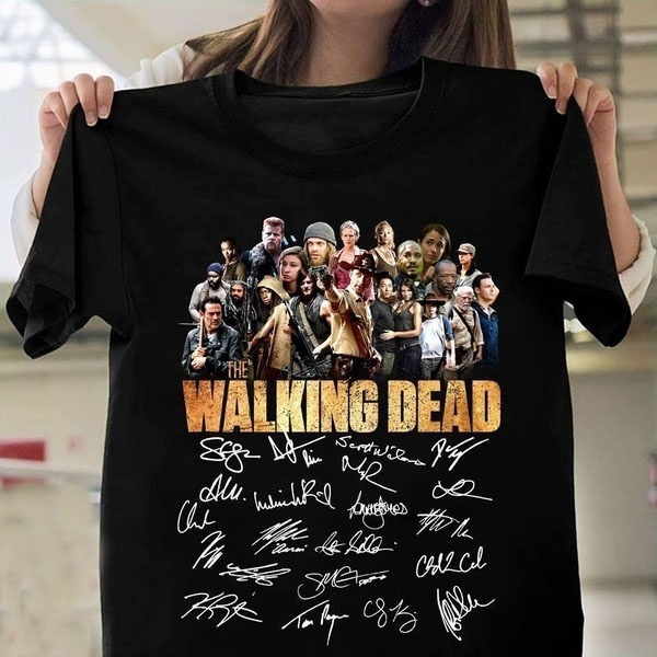 Walking Dead Signature Lovers T Shirt 