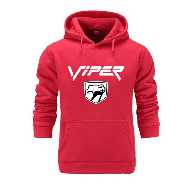 Dodge SRT Viper Hoodie Fashion Male Long Sleeve Men Sportswear Men