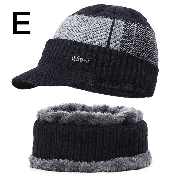 Men and Women Warm Hat Fleece Lined 