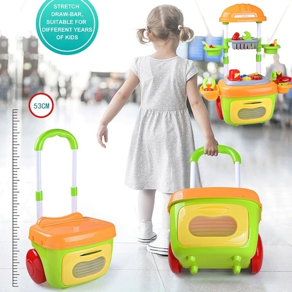 2-in-1 Travel Suitcase Tool Set for Children