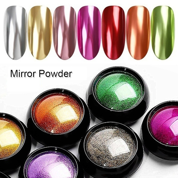 Mirror Chrome Powder Magic Mirror Gold