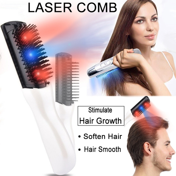 Infrared Massage Hair Comb Hair Growth Stimulate Care Treatment Hair Brush Grow  Laser Hair Loss Therapy | Wish