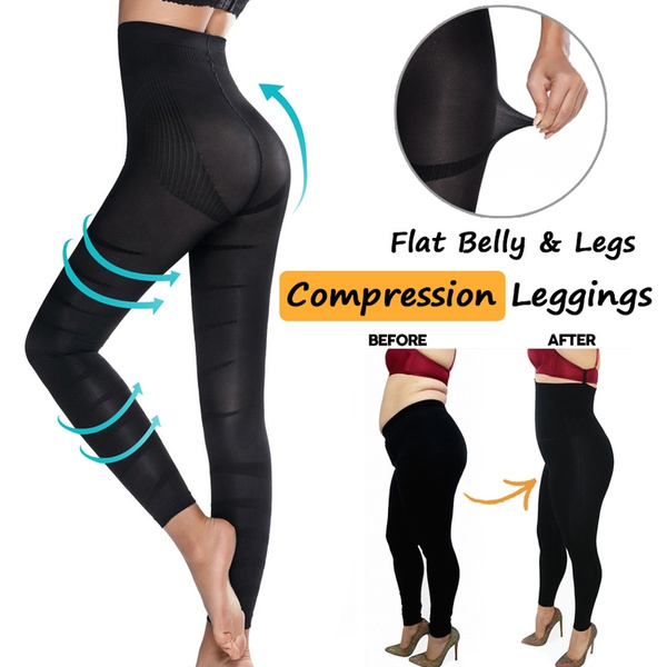 Women Slim Leggings Sculpting Sleep Leg Shaper Compression Leggings Fat  Burning Tights Control Pantyhose Opaque Tights Yoga Pants Warm Leggings