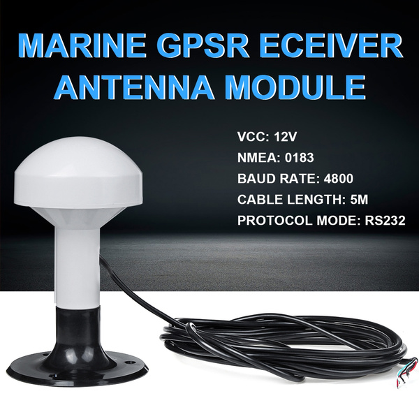 Marine Ship Receiver Antenna Module NMEA 0183 Baud Rate 4800 DIY Connector DIY