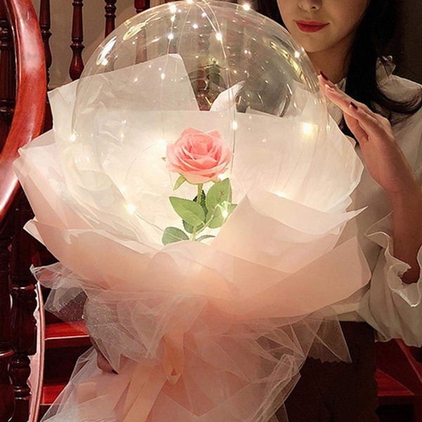 DIY Bobo Balloon Bouquet/How to put flowers inside a balloon