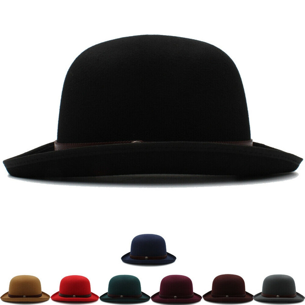 Adults Felt Bowler Hat Oval Top Sunhat Uk Size L Us Size 7 1 4 7 3 8 Wish Adults Felt Bowler Hat Oval Top Sunhat Uk Size L Us Size 7 1 4 7 3 8 Wish