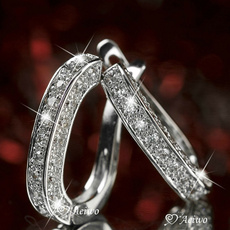 Earring, DIAMOND, Jewelry, Classics