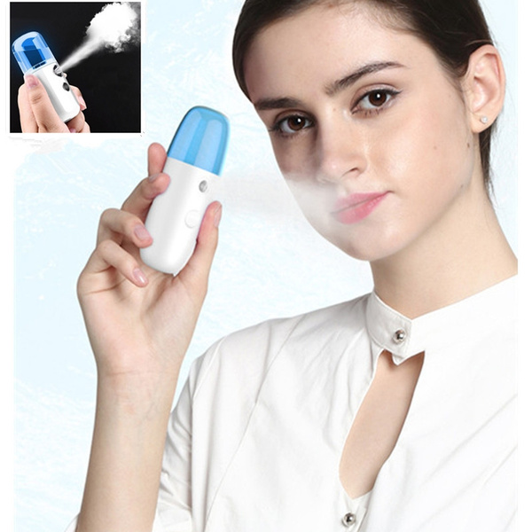 Nano spray water meter steam face beauty instrument humidifier capsule ...