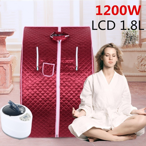 Portable Therapeutic Steam Sauna Bath Home Spa Weight Loss