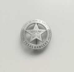 ranger, American, badge, Metal