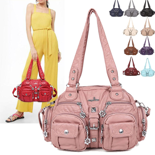Buy La Packmore Waterproof Nylon Crossbody Bags for Women Multi-Pocket  Shoulder Bag Travel Purse and Handbag Online at desertcartINDIA