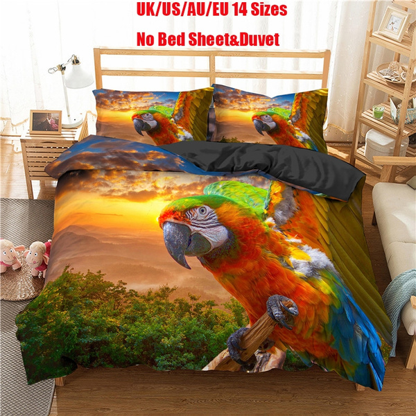 parrot duvet