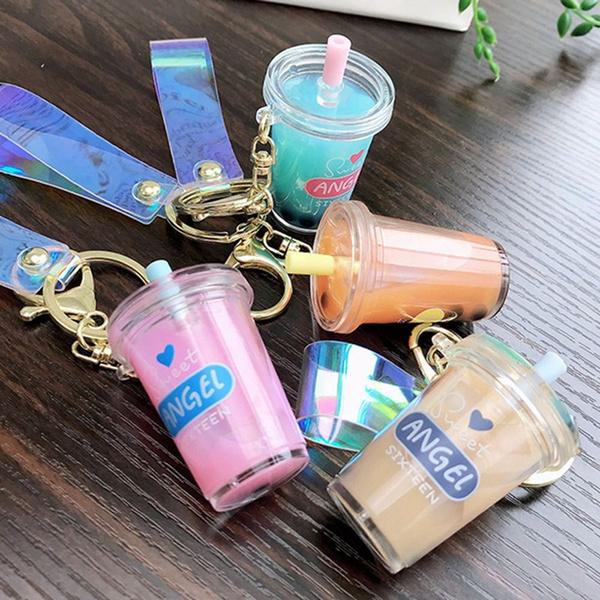 Bubble on sale tea keychain