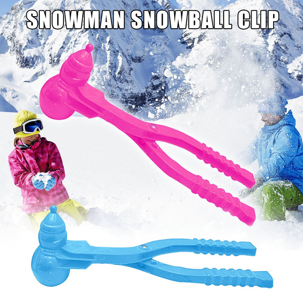 Snowman Shaped Snowball Maker Clip Children Outdoor Winter Snow Sand ...