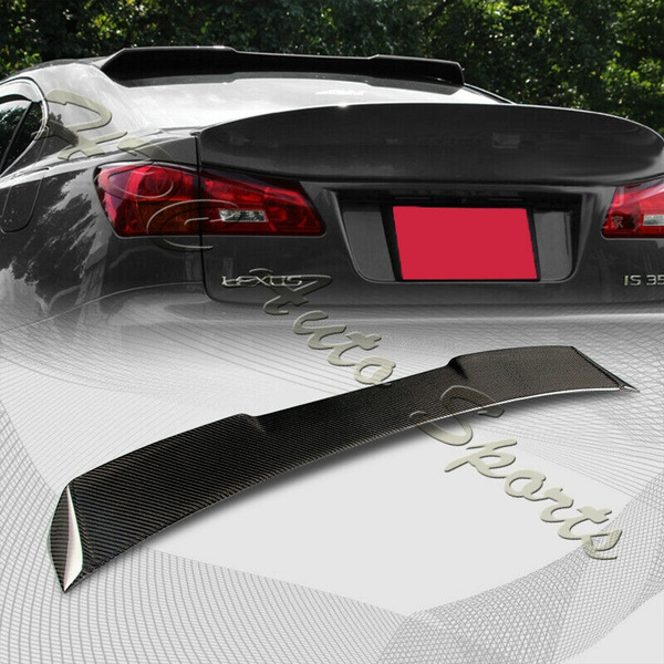 For 2006-2013 Lexus IS250 IS350 IS-F Real Carbon Fiber Rear Roof ...