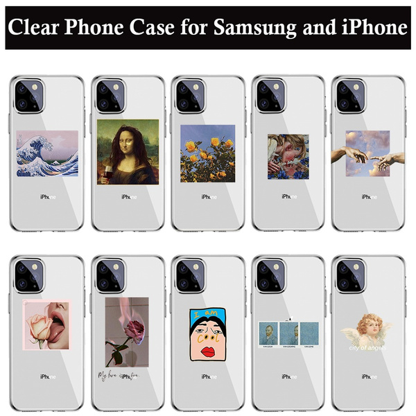 Great Art Aesthetic Clear Phone Case Soft Tpu Covers For Iphone 11 Pro Max Iphone 8 7 6s Plus X Xs Max 5 5s Se Xr Concha Fundas Coque Samsung Galaxy S6 Great Art Aesthetic Clear Phone Case Soft Tpu Covers For Iphone 11 Pro Max Iphone 8 7 6s Plus X Xs Max 5 5s Se Xr Concha Fundas Coque Samsung Galaxy S6