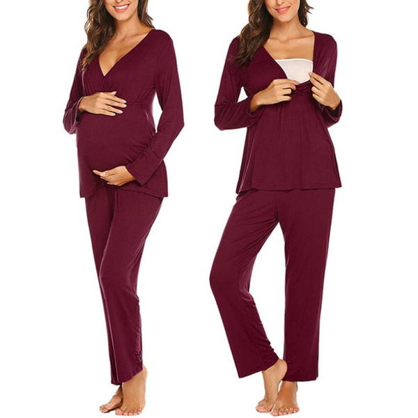 nursing pajamas winter